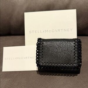 Stella McCartney women’s wallet black trifold